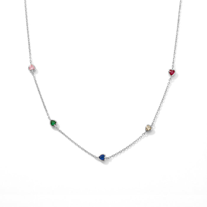 Mini Heart Charm Necklace