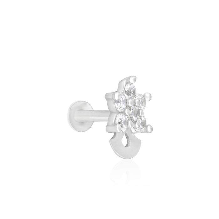 Mini Star Spark Silver Nose Pin