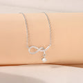 Minimal Infinity Drop Necklace