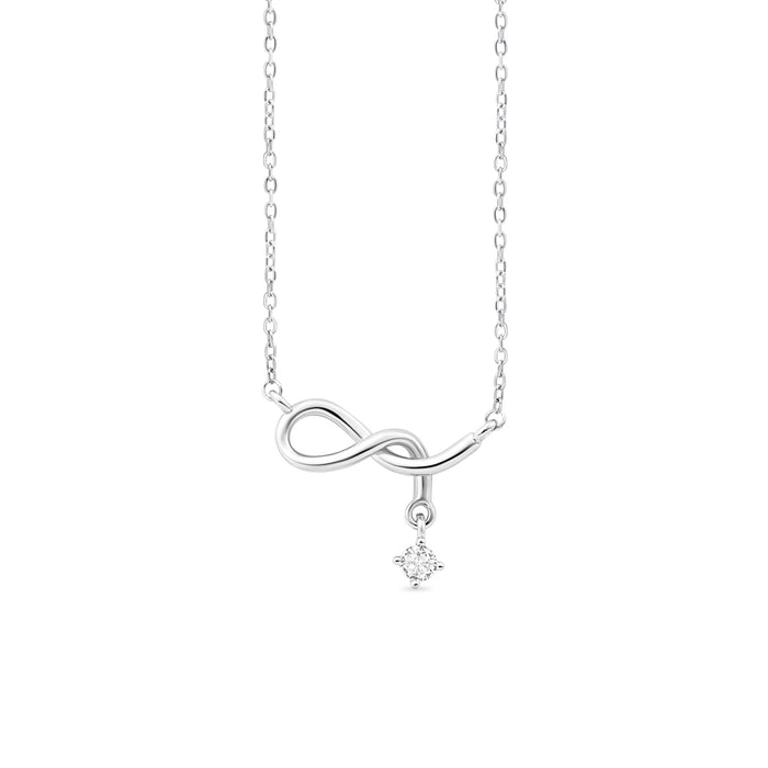 Minimal Infinity Drop Necklace