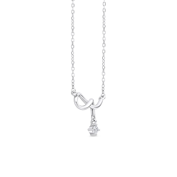 Minimal Infinity Drop Necklace