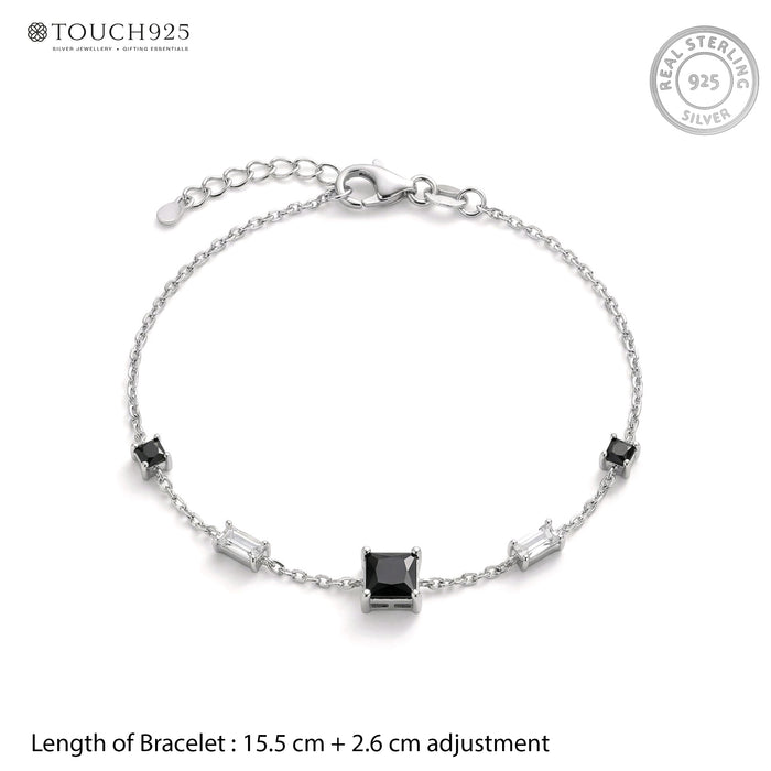 Minimal Square Station Bracelet