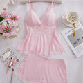 💖 Modal Lace Camisole + Panty Set