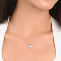 Moon & Star Pendant Necklace