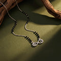 Multi Heart Infinity CZ Mangalsutra