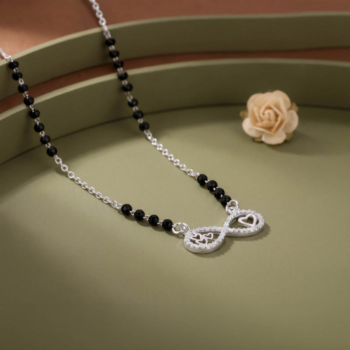 Multi Heart Infinity CZ Mangalsutra