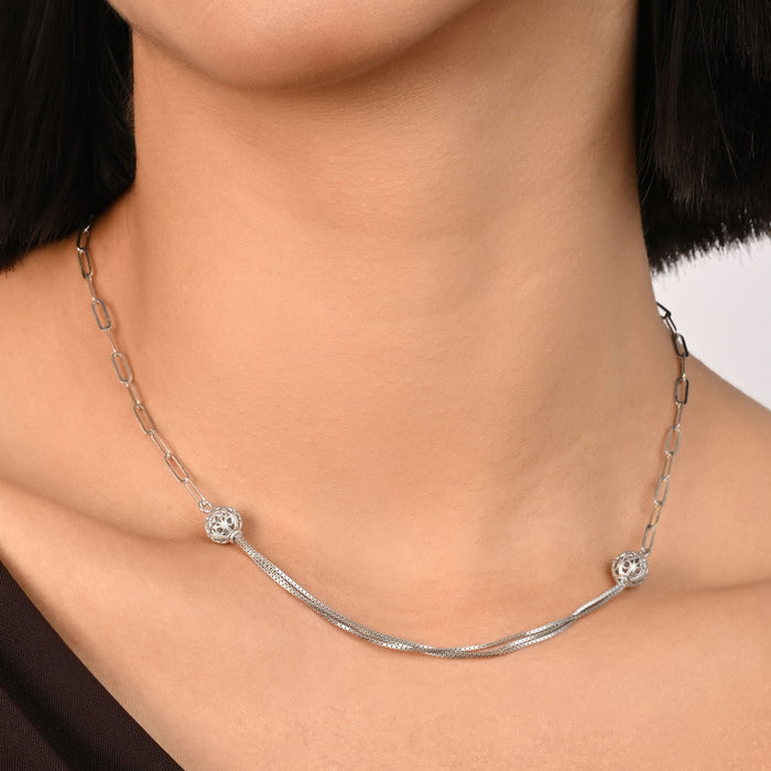 Multi-Strand Filigree Necklace
