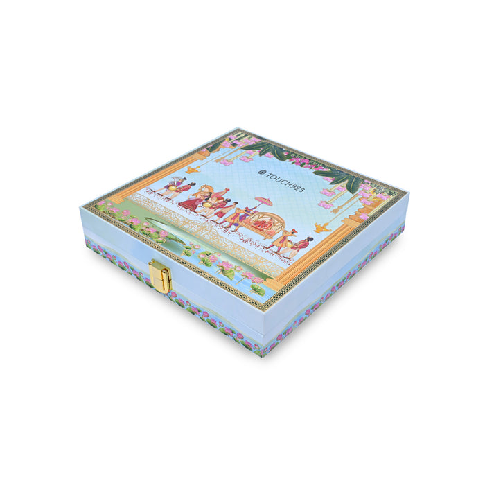 Musical Saptapadi 999 Silver Coin Box (5 Coins)