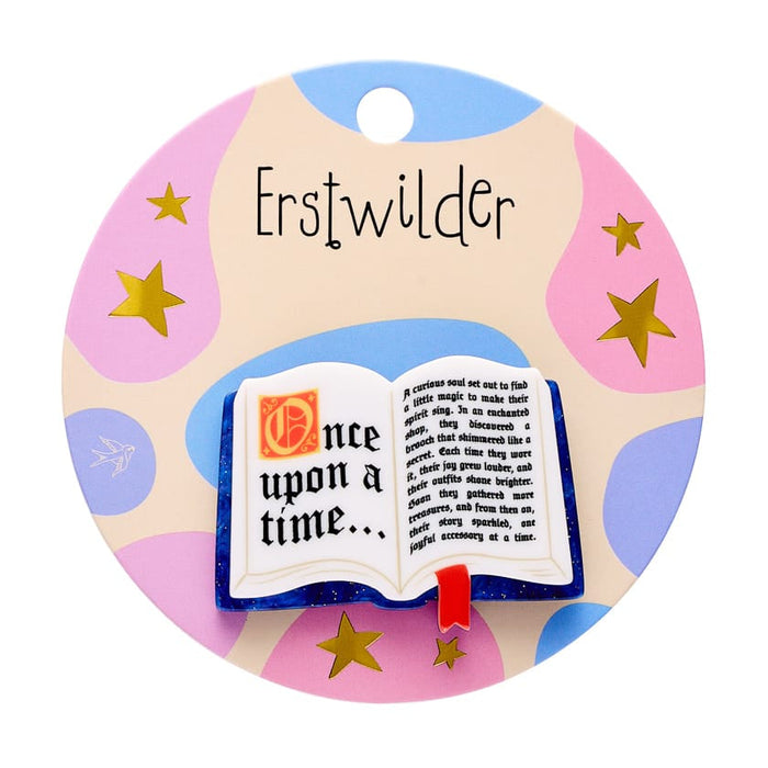 Open Book Simplified Mini Brooch - Erstwilder x Pete Cromer Fairytales 2 (2026)