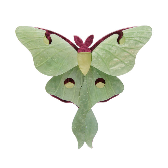 Over The Moon Lunar Moth Brooch - Erstwilder Insects and Bugs (2020)