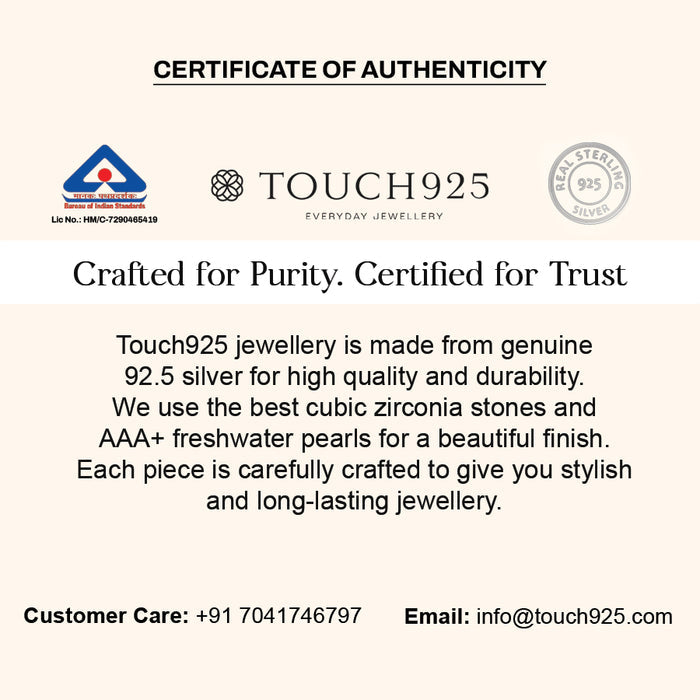 Oxidised Floral Mandala Nose Pin