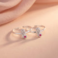 Paisley Swirl Toe Ring