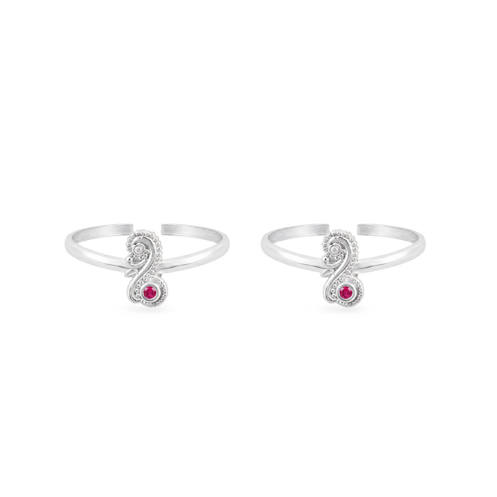 Paisley Swirl Toe Ring