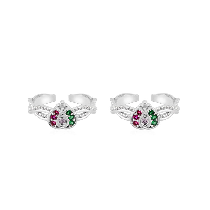 Paisley Twist Toe Ring
