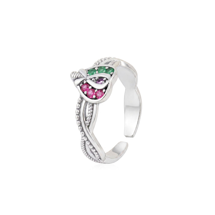 Paisley Twist Toe Ring