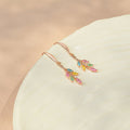 silver earrings