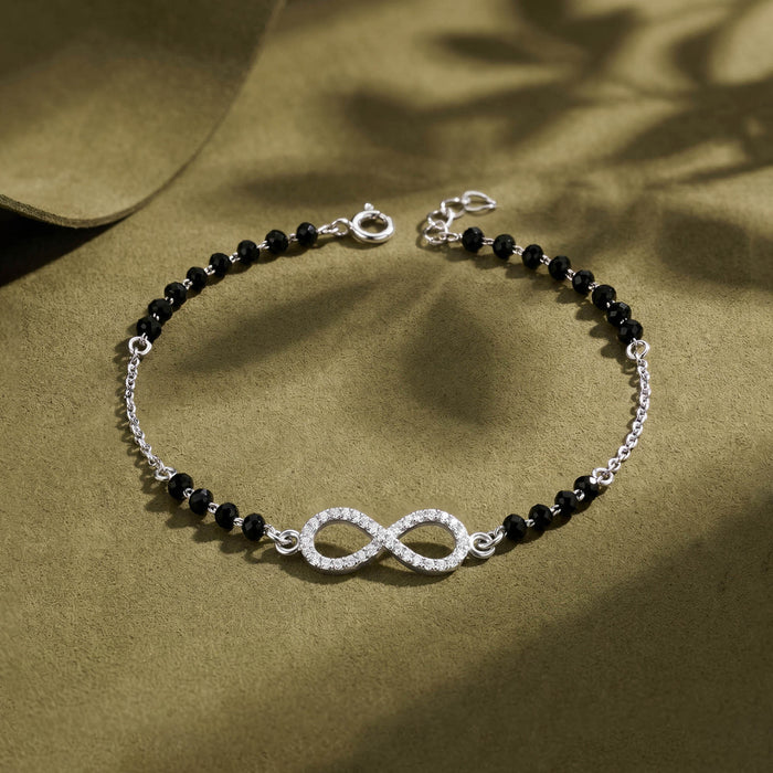 Pavé Infinity Bracelet