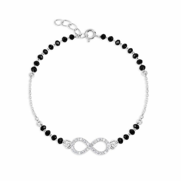 Pavé Infinity Bracelet