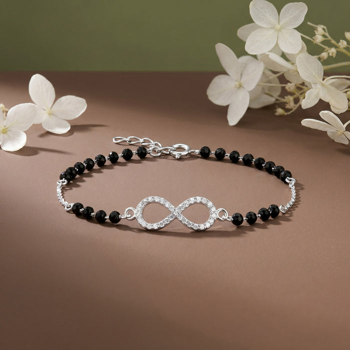 Pavé Infinity Bracelet