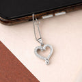 Pavé Loop Heart Charm