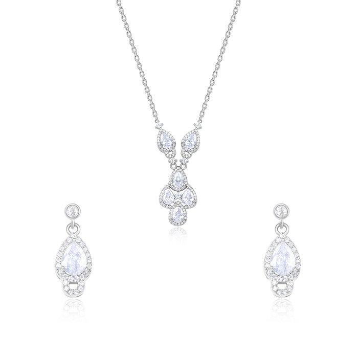 Pear-Fiction Necklace Set