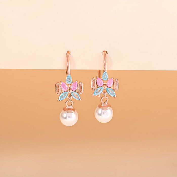 silver earrings