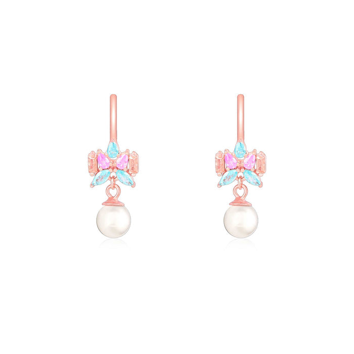 Pearl Drop Beads Earrings