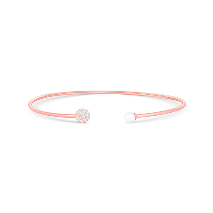 Pearl Orbit Silver Kada