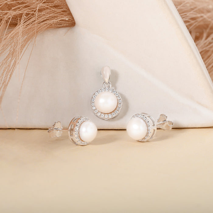 Pearl Pendant Set