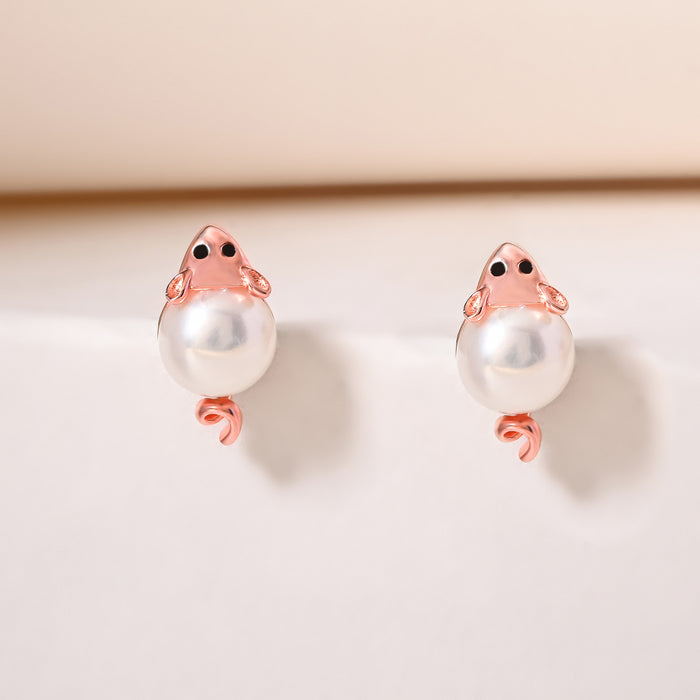 Pearl Whiskers Earrings