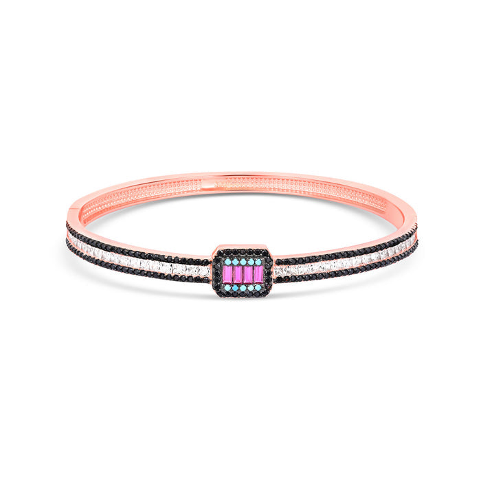 Prism Charm Silver Kada