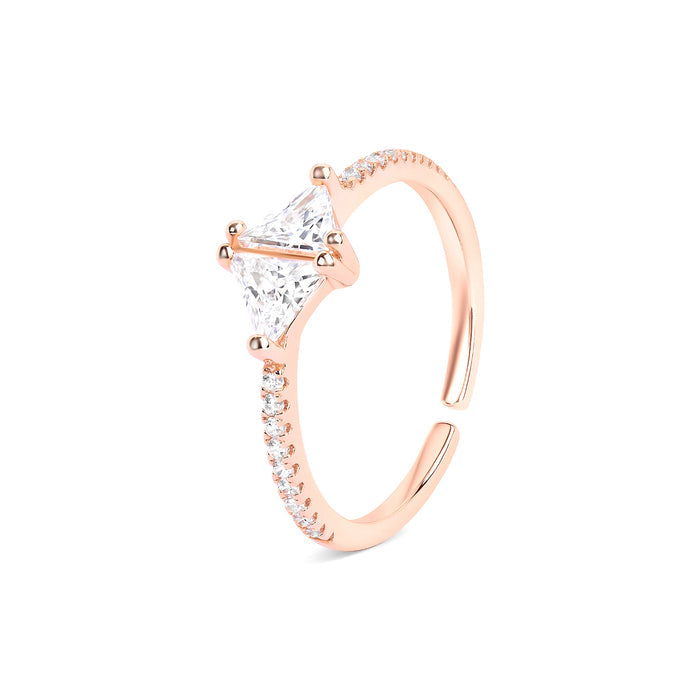Prism Silver Toe Ring