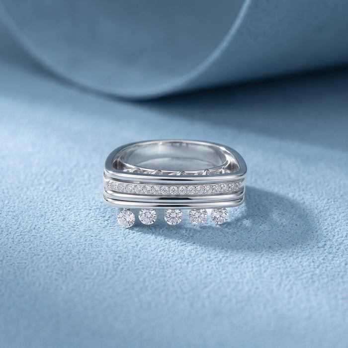 Pure Elegance Silver Ring
