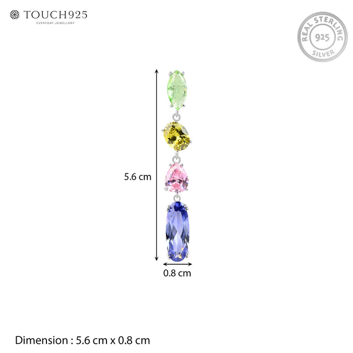 Rainbow Gemstone Drops