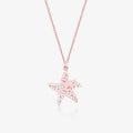 Rose Gold Star Serenity Chain Locket