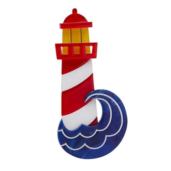 Round The Twist Lighthouse Brooch - Erstwilder Fan Favorites (2019)