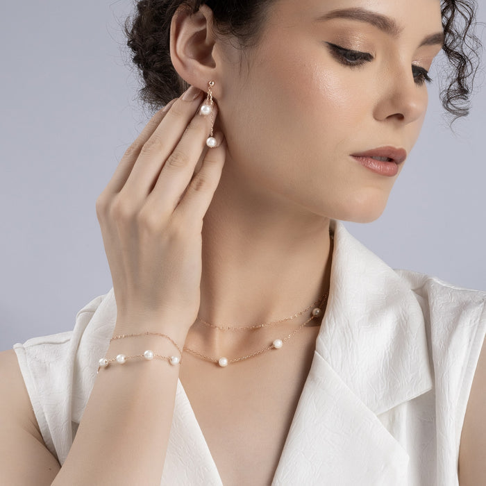 Royal Pearl Jewellery Set
