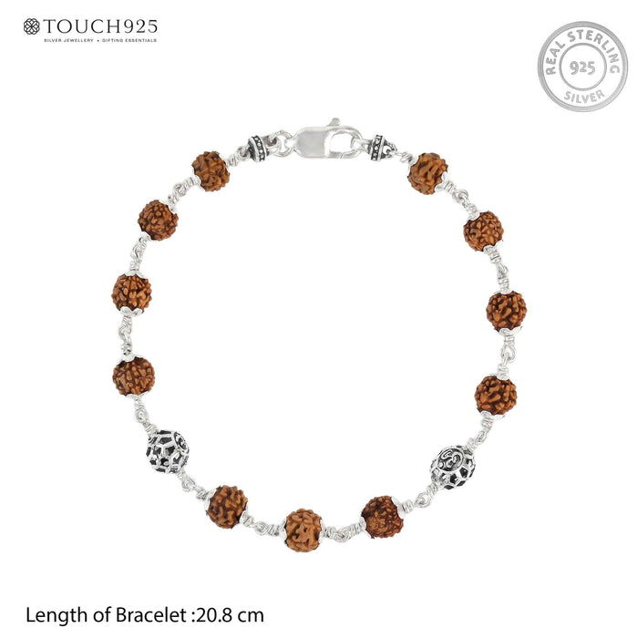 Sacred Rudraksha Men's Bracelet