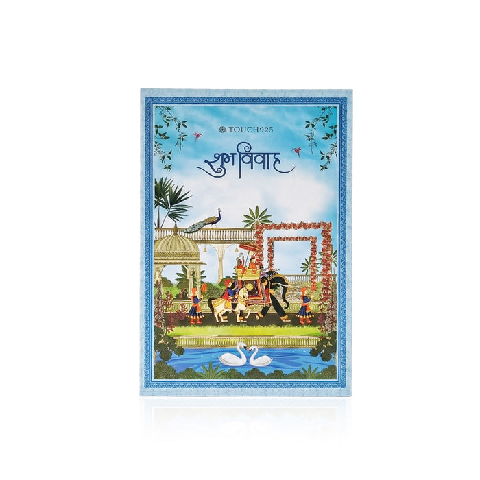 Satya Padi Wedding 999 Silver Coin Box (5 Coins)