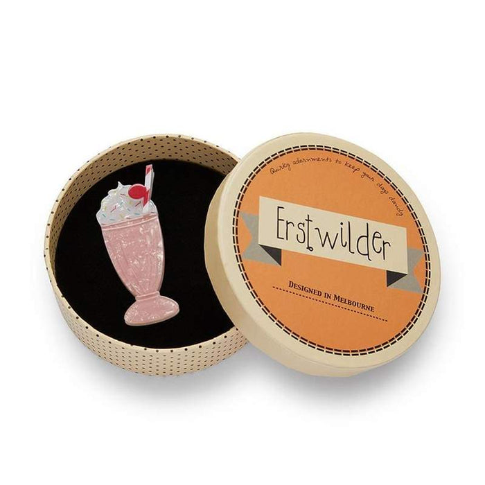 Shake Rattle and Roll Brooch (Pink) - Erstwilder Fan Favorites (2020)