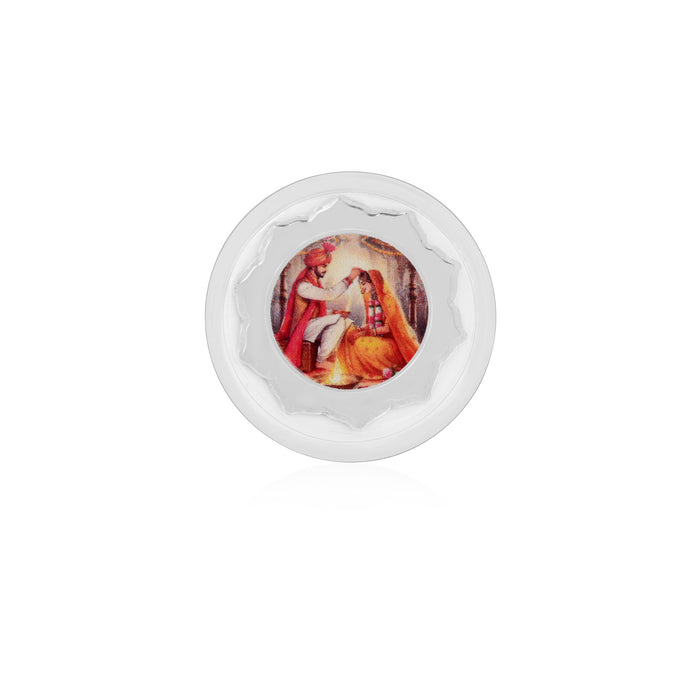 Shubh Vivaah 999 Silver Coin Gift Box