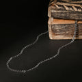 Signature Curb Silver Chain