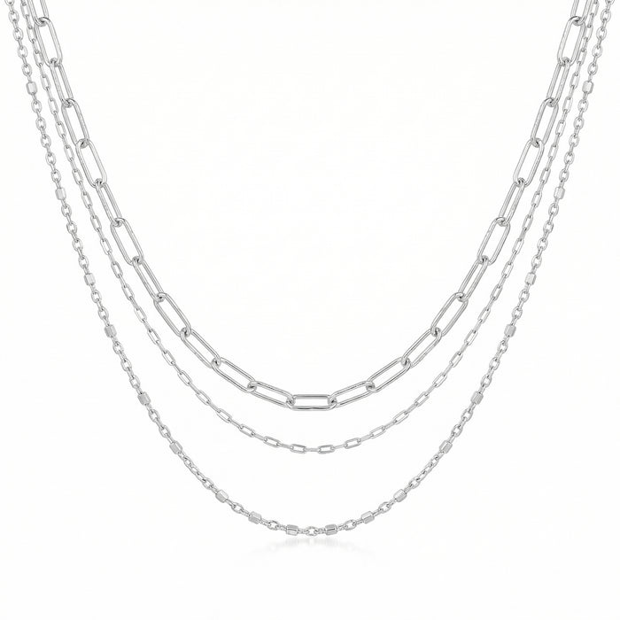 Silver Layered Chain