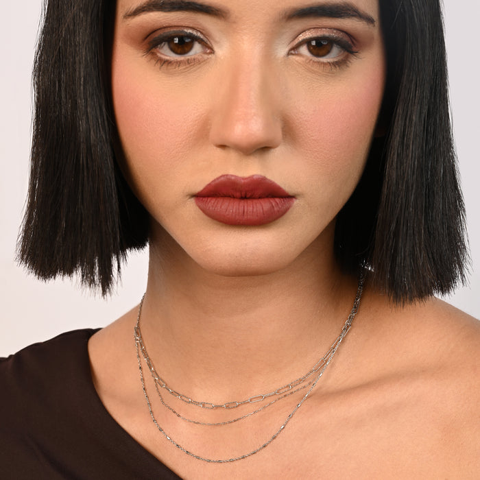 Silver Layered Chain