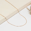 Sleek Snake Silver Chain