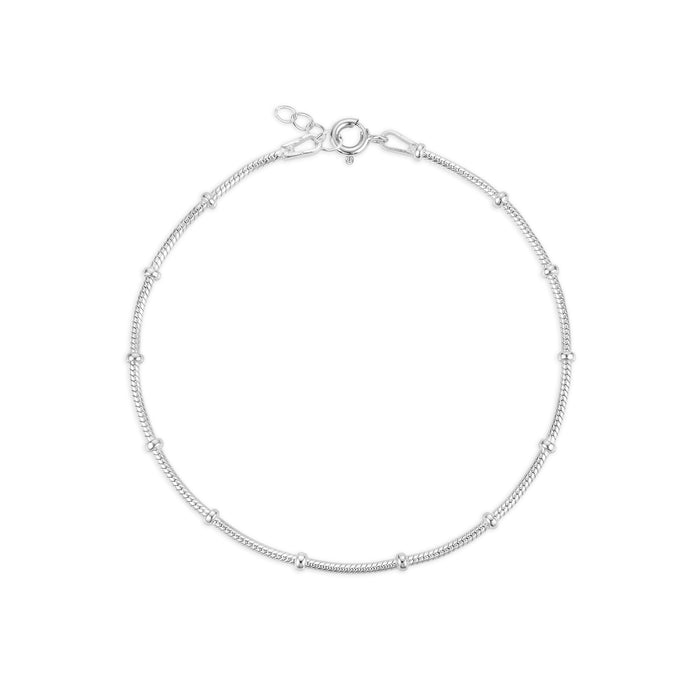 Snake Chain Beaded Bracelet