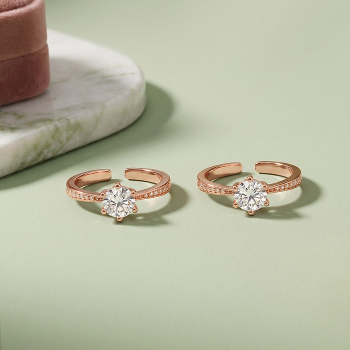 Solaira Silver Toe Ring