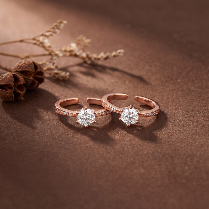 Solaira Silver Toe Ring