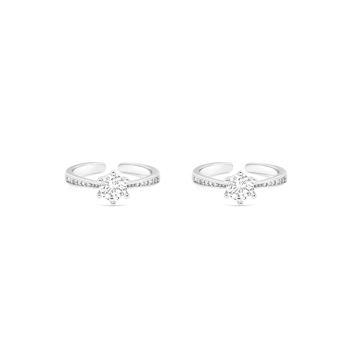 Solaira Silver Toe Ring