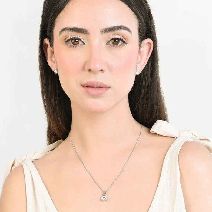 Solitaire Pendant Set